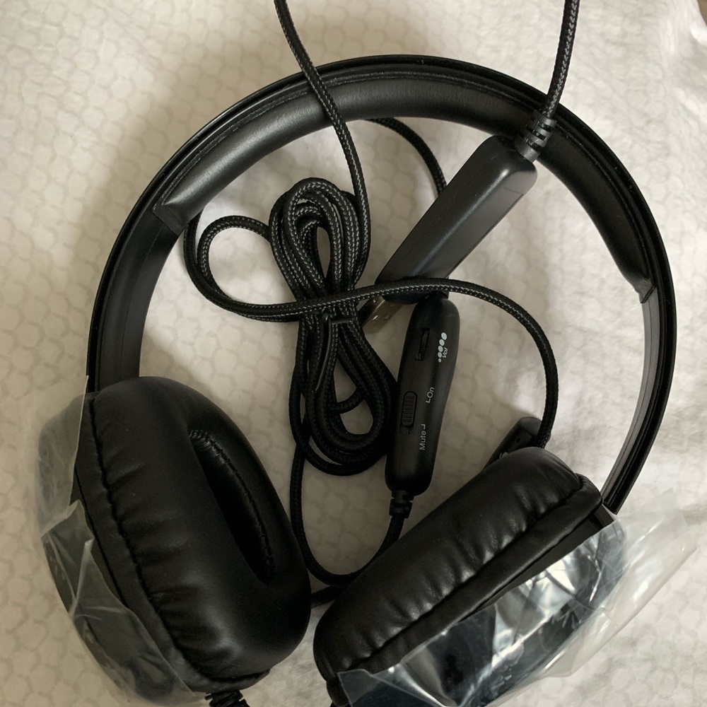 USB Stereo Headset with Microphone